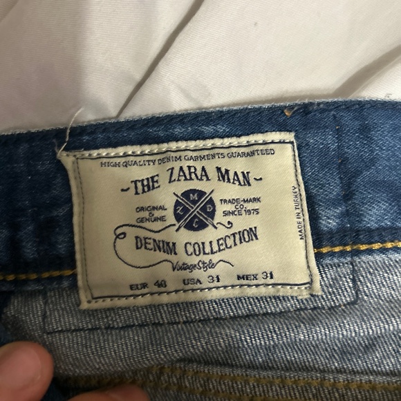 Denim zara man wear jeans 1975 - Picture 2 of 3